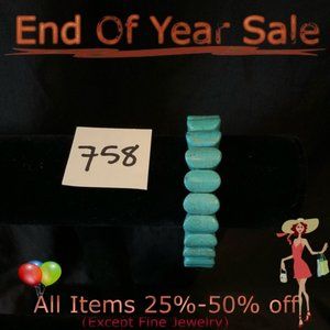 Turquoise (faux) Stone Bracelet